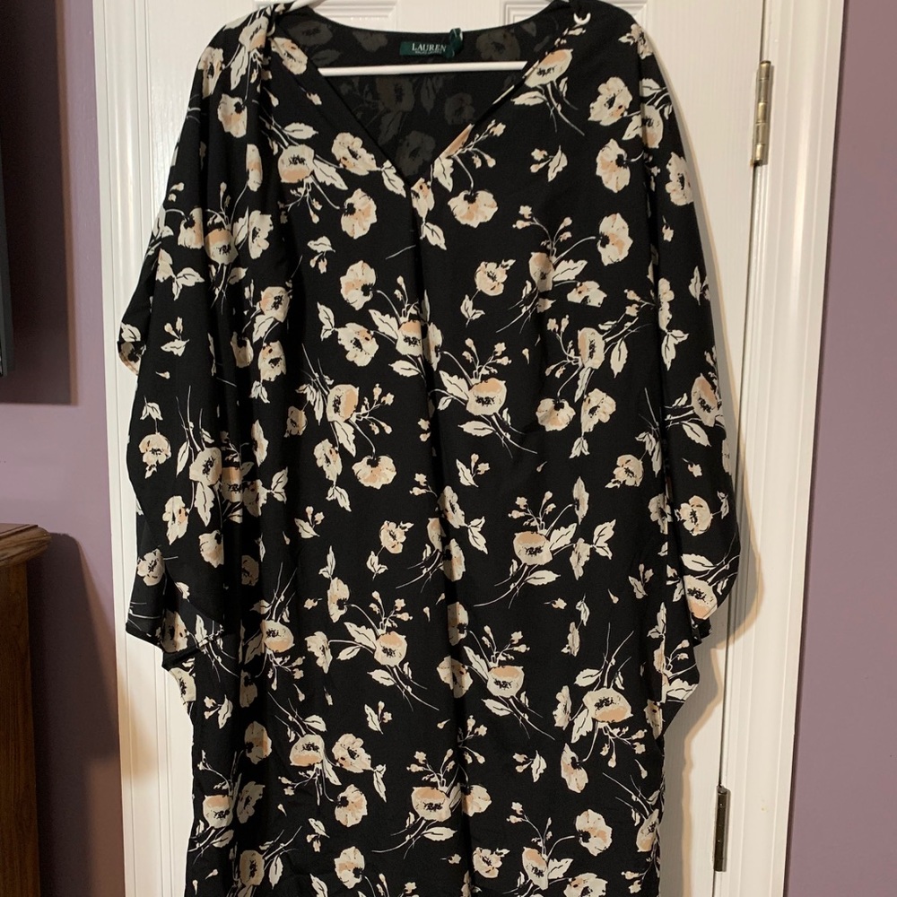 NWT Ralph Lauren flowered dress.